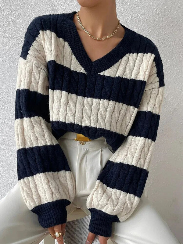 Damen Pullover Mit Lockerer Passform Und Weicher Struktur
