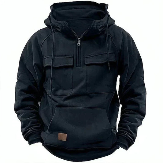 Herren Herbst-Winterjacke Klassische Passform Robustes Design