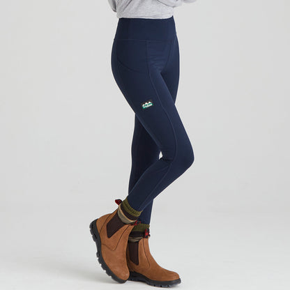 Damen Leggings Mittleres Gewicht Kordelzug Taschen