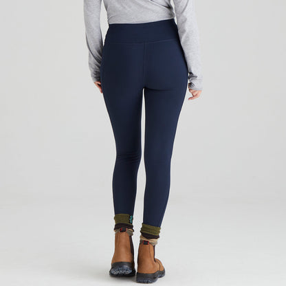 Damen Leggings Mittleres Gewicht Kordelzug Taschen