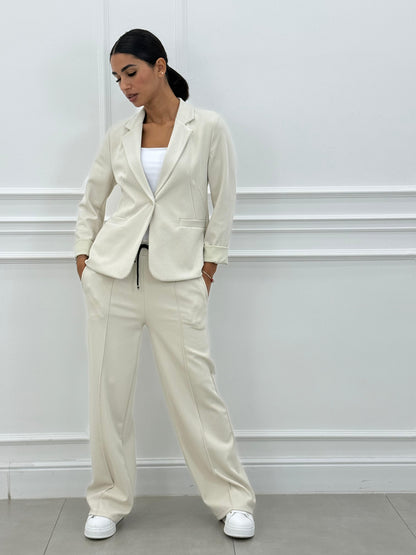 Women's Two-Piece Blazer and Long Pants