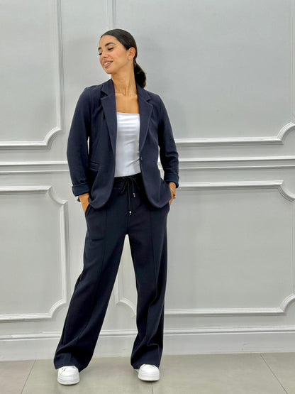Women's Two-Piece Blazer and Long Pants