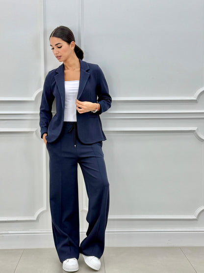 Women's Two-Piece Blazer and Long Pants
