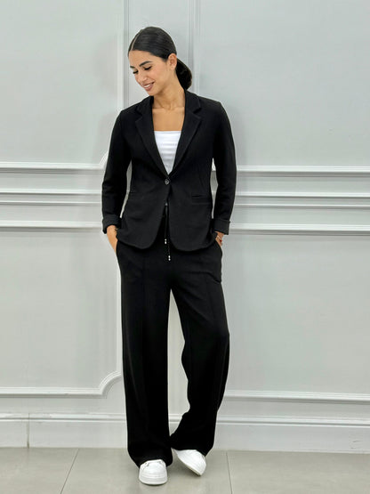 Women's Two-Piece Blazer and Long Pants