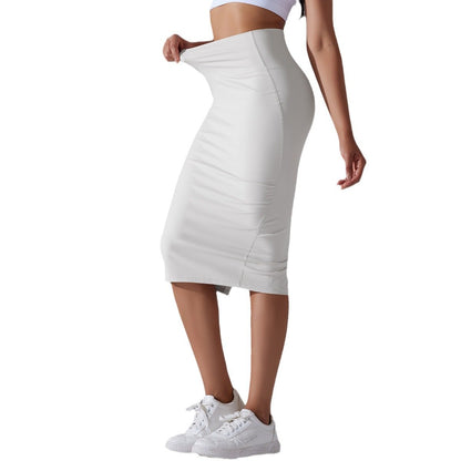 Women's Sports Skirt with High Waist – Super Stretchy Cotton Blend