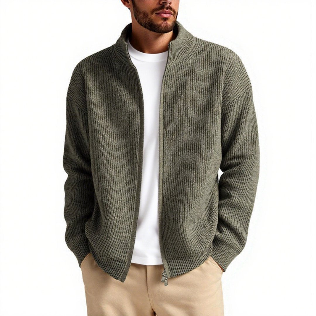 Men's Cardigan Open Fit Loose Long Sleeve – Everyday and Layering