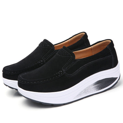 Damen-Plateau-Keil-Slipper Für Draußen