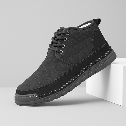 Herren-Steppschuhe mit Baumwollmischung-Sohle