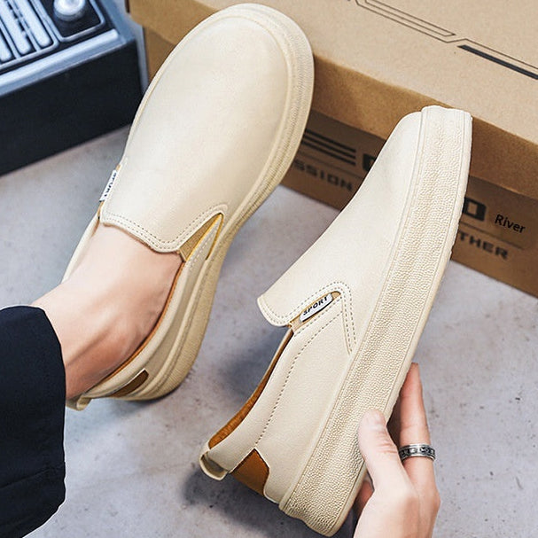 Trendige Herren-Sportschuhe, Lässig, Niedrig Geschnitten, Dicke Sohle, Atmungsaktives Design