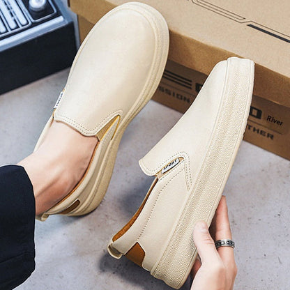 Trendige Herren-Sportschuhe, Lässig, Niedrig Geschnitten, Dicke Sohle, Atmungsaktives Design