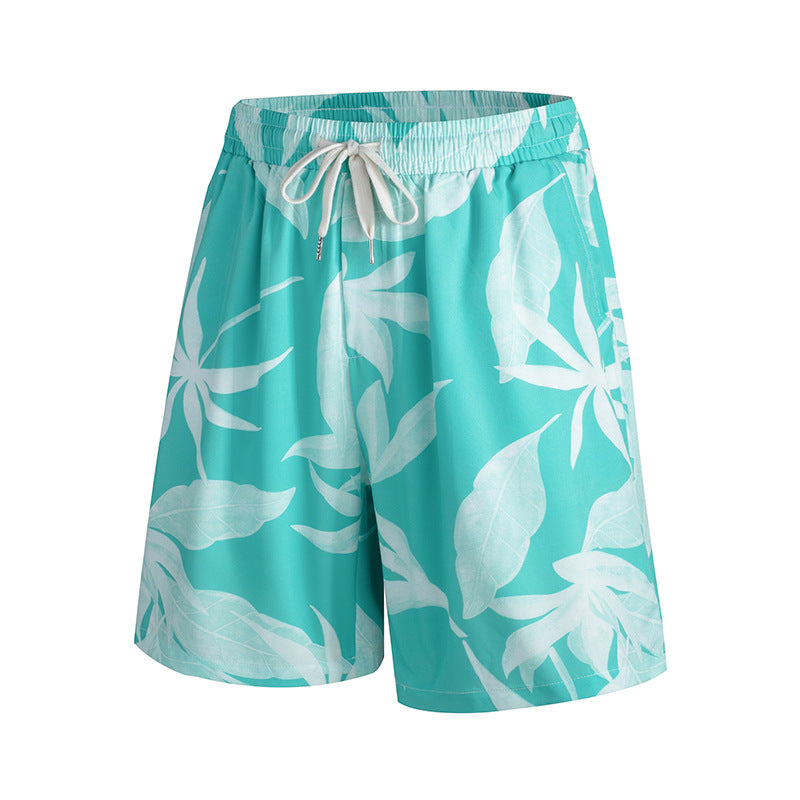 Herren-Sommer-Basketballshorts Aus Schnelltrocknender Eisseide, Gerader Schnitt, Mittelhoher Bund