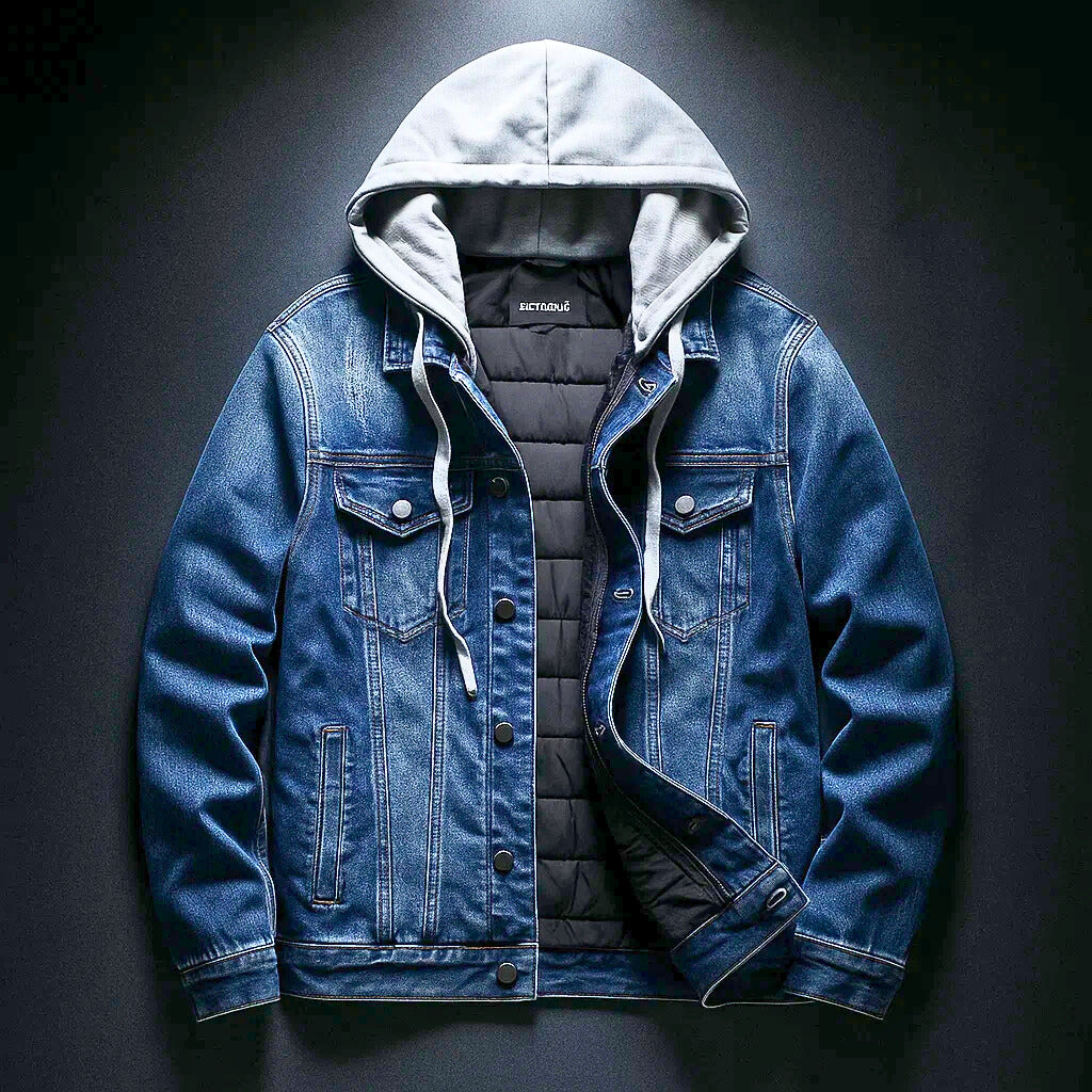 Herren Winterjacke Mit Verstärkten Nähten Und Isoliertem Innenfutter