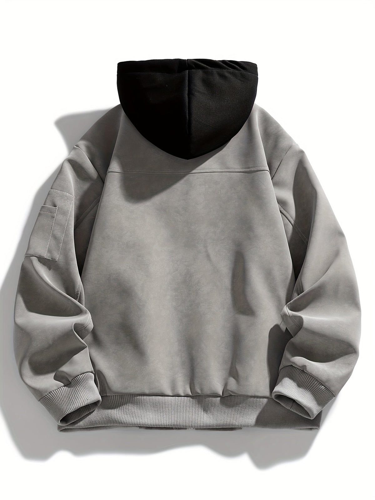 Kapuzenjacke mit Reissverschluss in kompletter Produktansicht