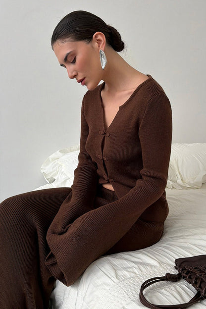 Elegantes Maxirock-Set für moderne Damenlooks