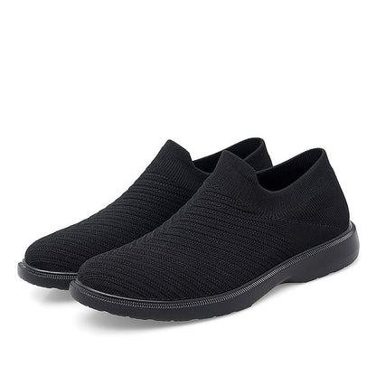 Herren Sommer Atmungsaktive Mesh-Schuhe Niedrig Top Flache Sohle