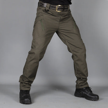 Herren Outdoor-Hose, Hochgeschnitten, Gerader Bund, Leicht