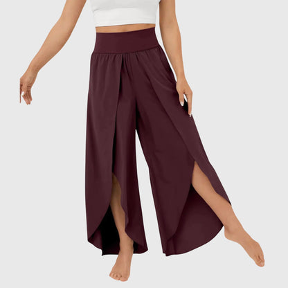Damen Weite Sommerhose mit Lockerem Schnitt