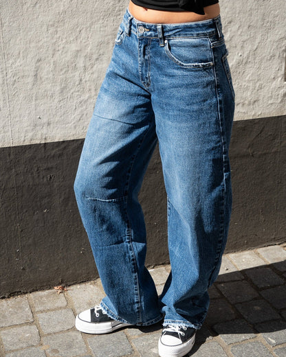 Women's Jeans Balloon Fit With Wider Leg