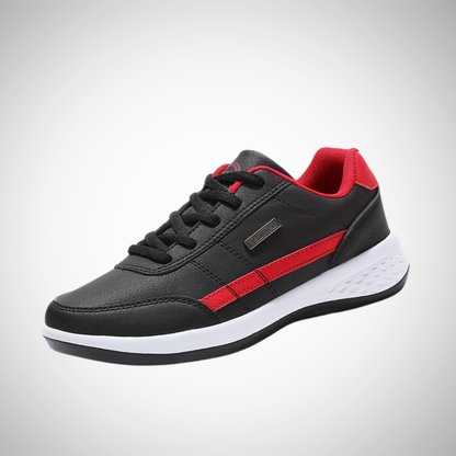 Men's Sneakers Made of Breathable Knit with Flexible Sole and Padded Insole