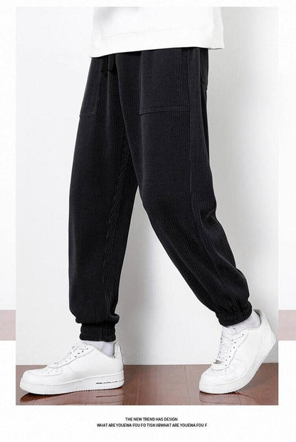 Herren Cordhose Mit Geradem Bein, Knitterfrei, Eng Anliegend, Mittelhoher Bund, Lange Hose