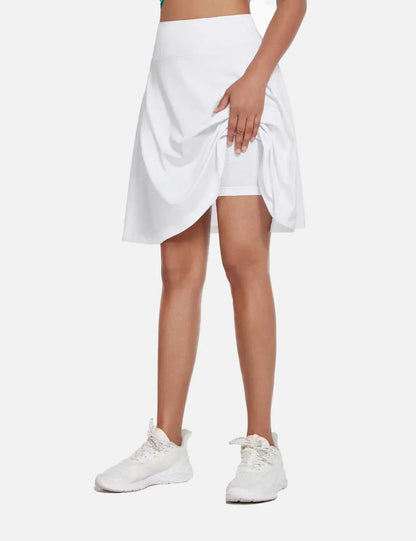 Women's Summer Skirt with UPF50+, High Waist, Pleated Skirt, Integrated Lining and Pockets