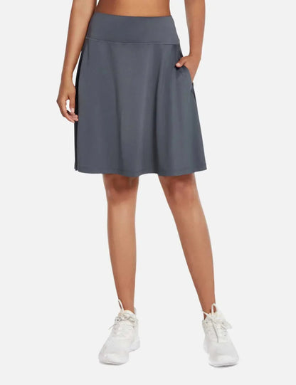 Women's Summer Skirt with UPF50+, High Waist, Pleated Skirt, Integrated Lining and Pockets
