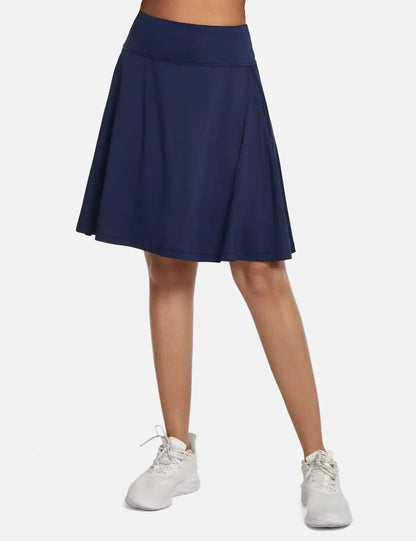 Women's Summer Skirt with UPF50+, High Waist, Pleated Skirt, Integrated Lining and Pockets