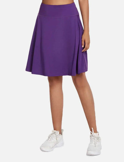 Women's Summer Skirt with UPF50+, High Waist, Pleated Skirt, Integrated Lining and Pockets