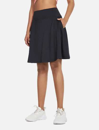 Women's Summer Skirt with UPF50+, High Waist, Pleated Skirt, Integrated Lining and Pockets