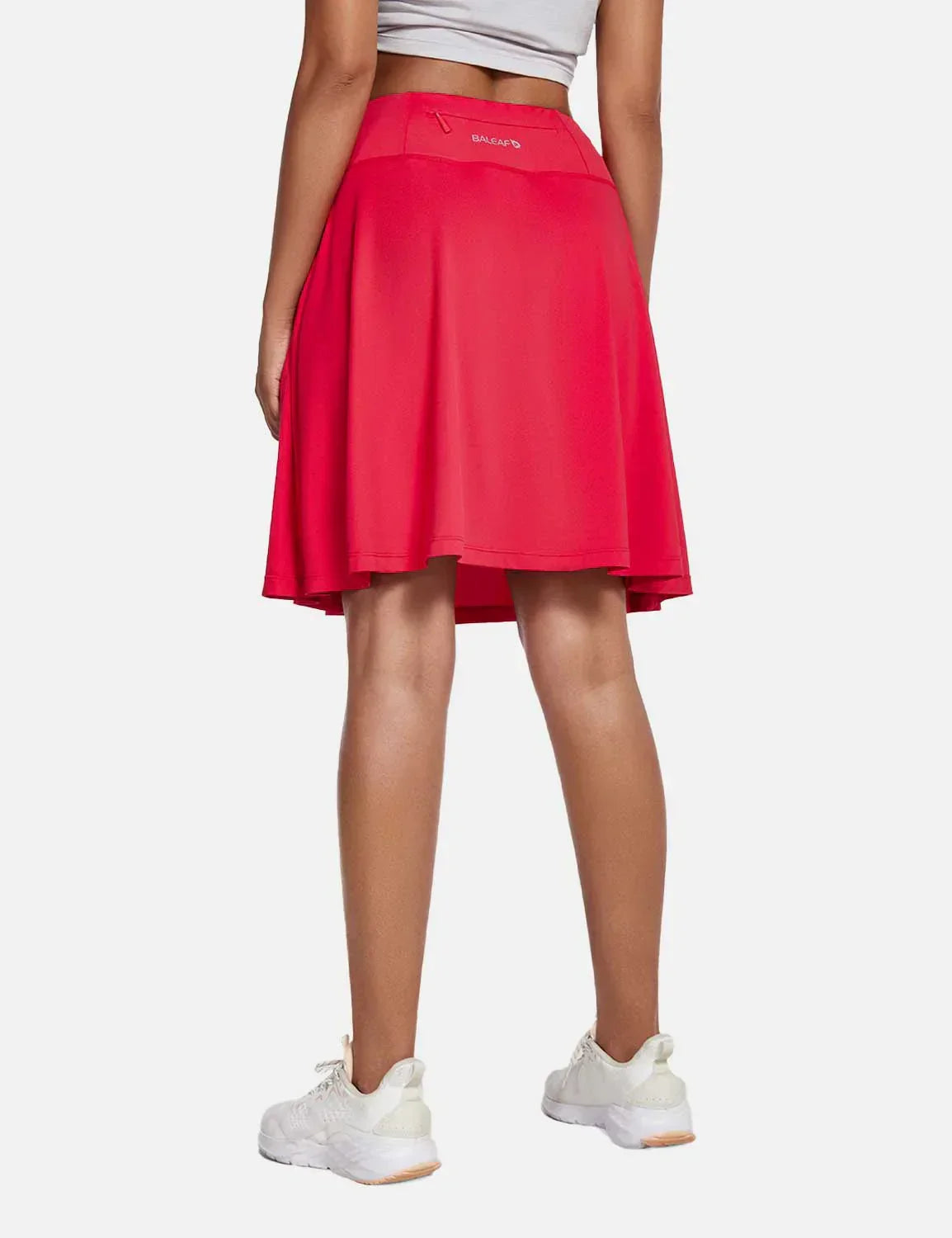 Women's Summer Skirt with UPF50+, High Waist, Pleated Skirt, Integrated Lining and Pockets