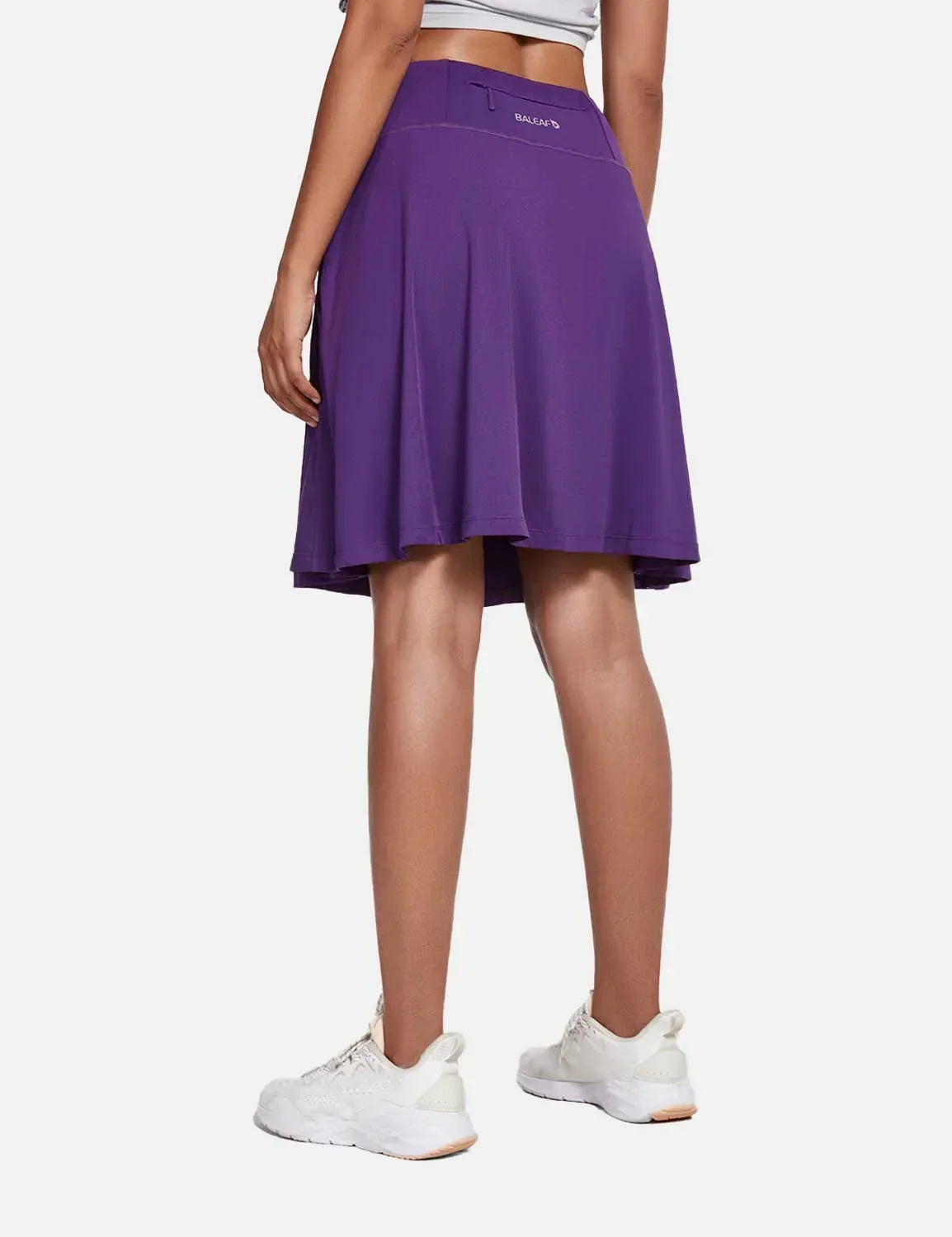 Women's Summer Skirt with UPF50+, High Waist, Pleated Skirt, Integrated Lining and Pockets