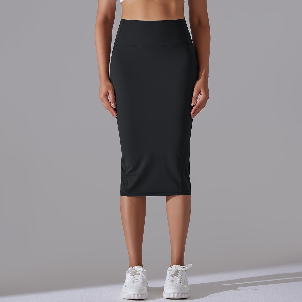 Women's Sports Skirt with High Waist – Super Stretchy Cotton Blend