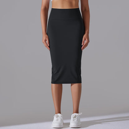 Women's Sports Skirt with High Waist – Super Stretchy Cotton Blend