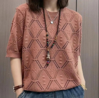 Damen-Strickpullover als vielseitiger Look für Alltag und Frühling