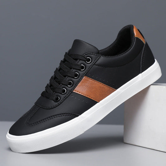 Herren Sneaker im Farbblock-Design – Atmungsaktiv Niedriger Schaft Schnürverschluss