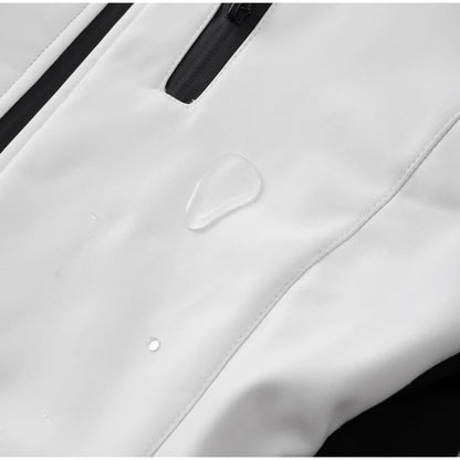 Damen Winter Skianzug Mit Reißverschluss Und High-Waist-Hose