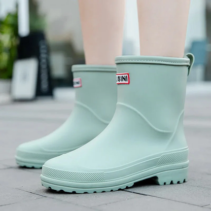 Wasserdichte Gummistiefel für Damen in einer klassischen Ansicht