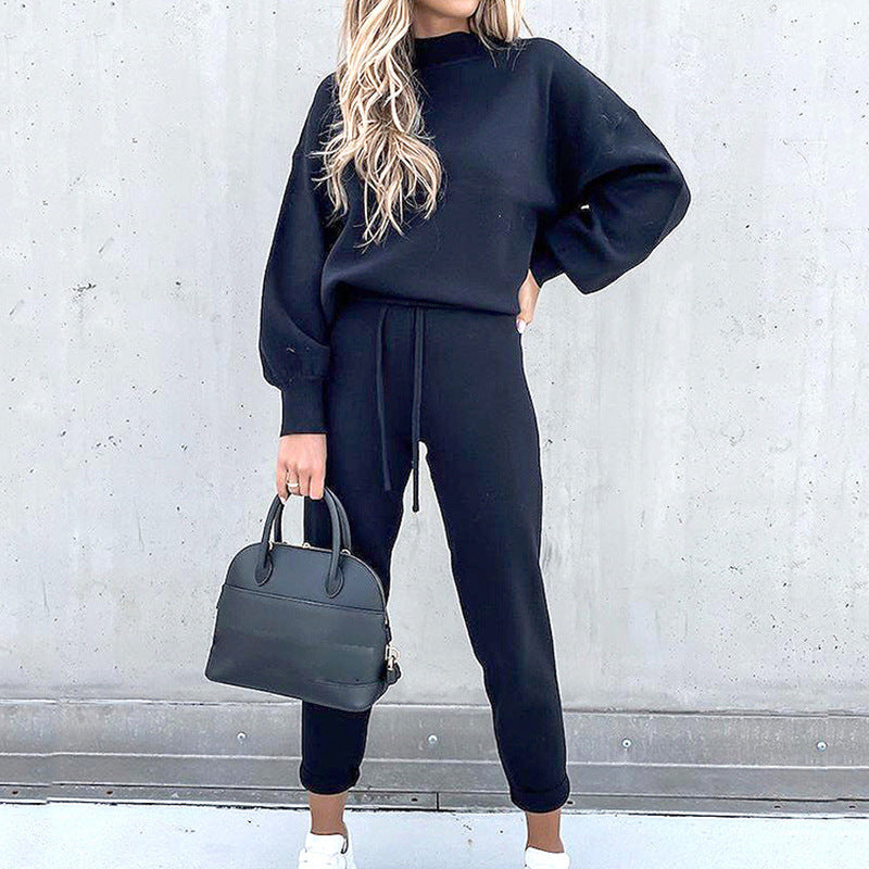 High-Waist-Hose passend zum Damen-Loungewear-Set