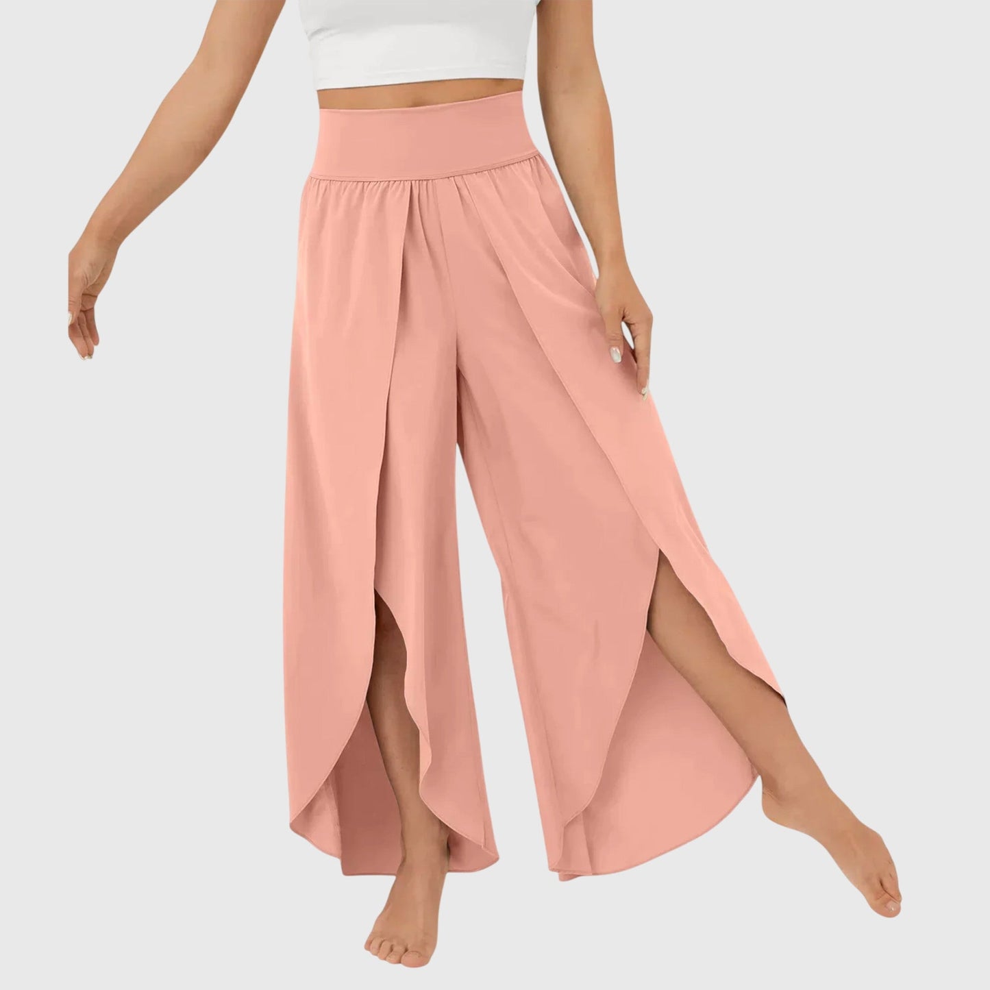 Damen Weite Sommerhose mit Lockerem Schnitt