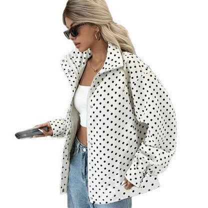 Damen-Kurzjacke mit lockerem Schnitt für vielseitige Looks