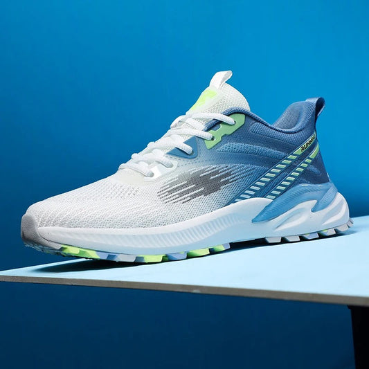 Herren Mesh-Laufsneaker mit atmungsaktivem Obermaterial und gepolsterter Einlegesohle