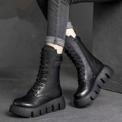 Women's Slip-On Boots with Arch Support, Wide Fit, Non-Slip Sole