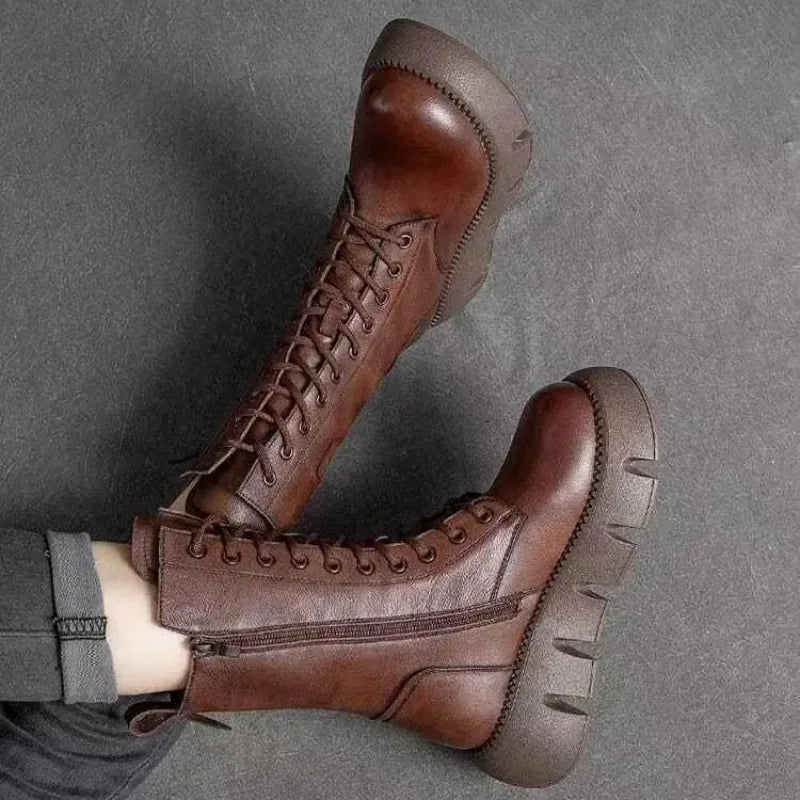 Women's Slip-On Boots with Arch Support, Wide Fit, Non-Slip Sole