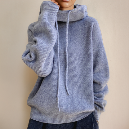Damen Rollkragenpullover Mit Langem Arm Und Schmaler Passform