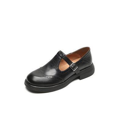 Damen Mary Janes mit verstellbarem Riemen und rutschfester Sohle