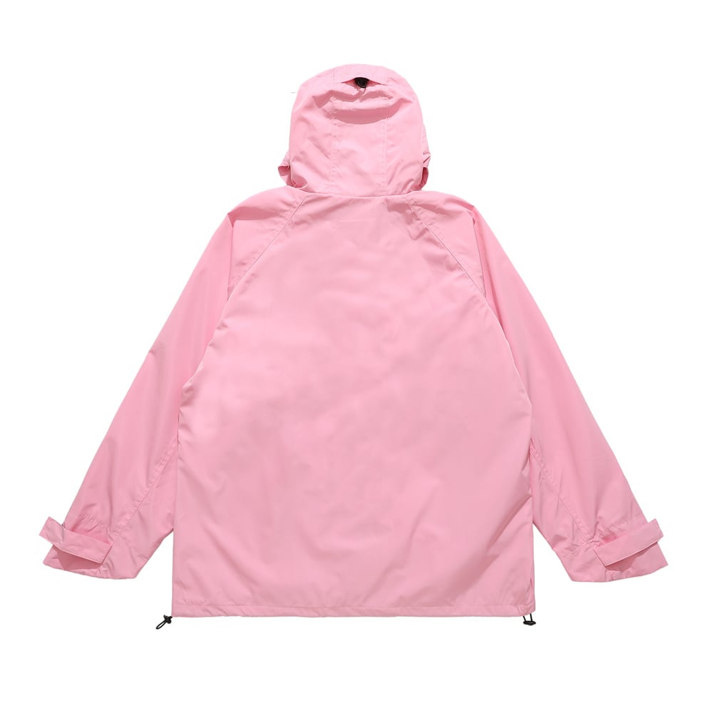 Damen Outdoor-Windjacke mit Kapuze und Reißverschlusstaschen