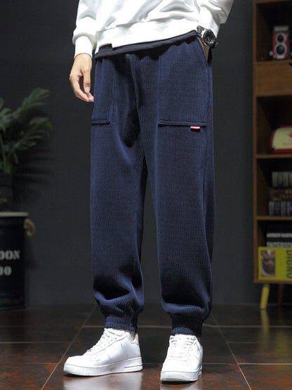 Herren Cordhose Mit Geradem Bein, Knitterfrei, Eng Anliegend, Mittelhoher Bund, Lange Hose