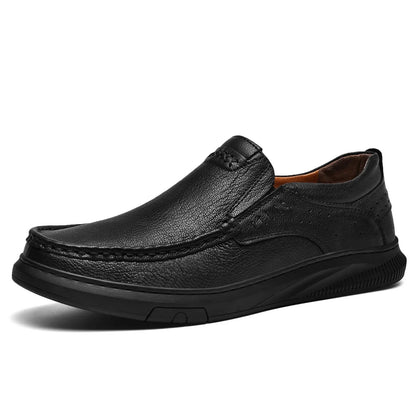 Herren-Slip-on-Loafer mit gepolsterter Innensohle und Gummisohle