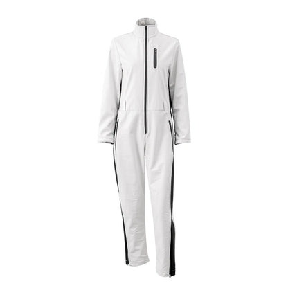 Damen Winter Skianzug Mit Reißverschluss Und High-Waist-Hose