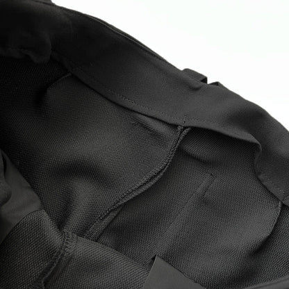 Women's suit pants with low waist, wide leg, and extended fit – Elegant style